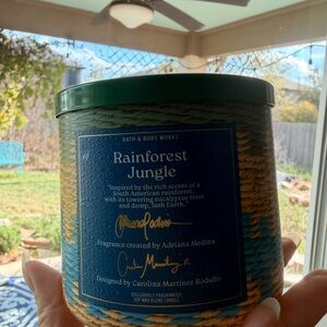 Bath & Body Works Rainforest Jungle 3 Wick Candle